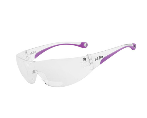 Max Vue Bifocal Safety Glasses 1.0 Clear 10pr/Pk 200/Ctn