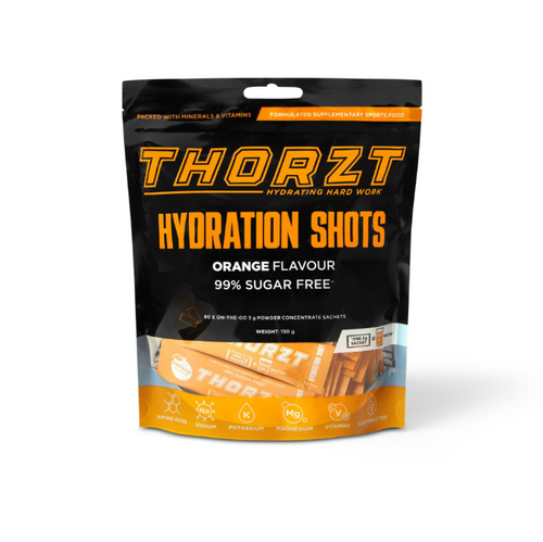 Thorzt Sugar Free Solo Shot Orange Sachet 50x30g/Pk 10pk/Ctn