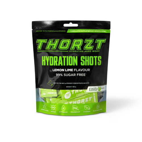 Thorzt Sugar Free Solo Shot lemon Lime Sachet 50x30g/Pk