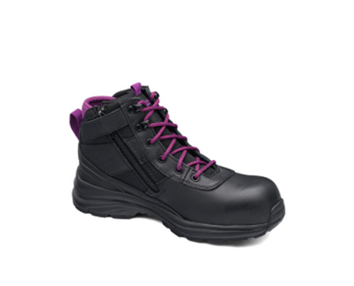 Blundstone Womens 887 Zip Lace Safety Boot