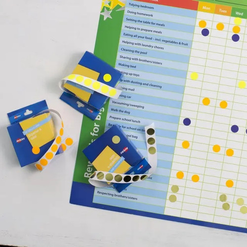 Avery Label Dispenser Dot Stickers 24mm