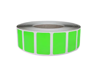 Label Removable Green 100x16mm 1000/Roll