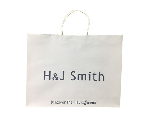 Paper Bag H&J Smith Lge 40TG - 560x430x110mm - 100/Ctn