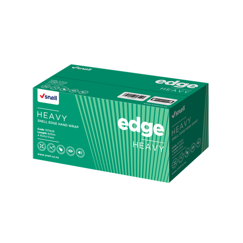 Snell Edge Hand Wrap Heavy - 600m – 4/Ctn 40Ctn/Plt