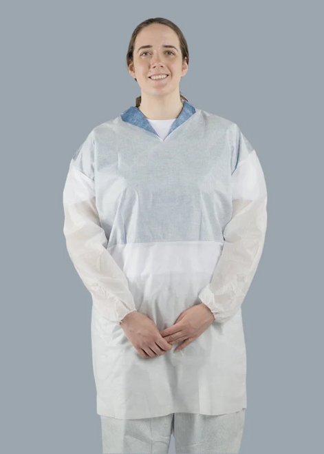 Disposable Smock Long Sleeve LDPE