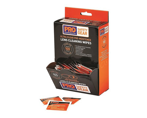 Prochoice Lens Cleaning Wipe Alcohol Free 100/Pk