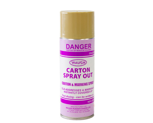 Carton Spray Out Brown 400ml 12/Ctn