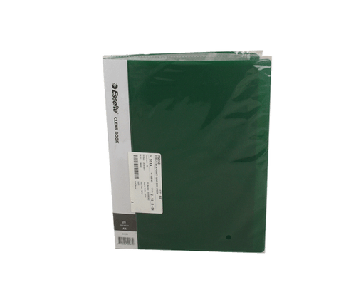 Display Book A4 Green 20Pg