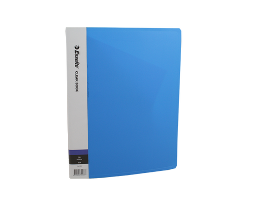 Display Book - Blue - 20 Pocket
