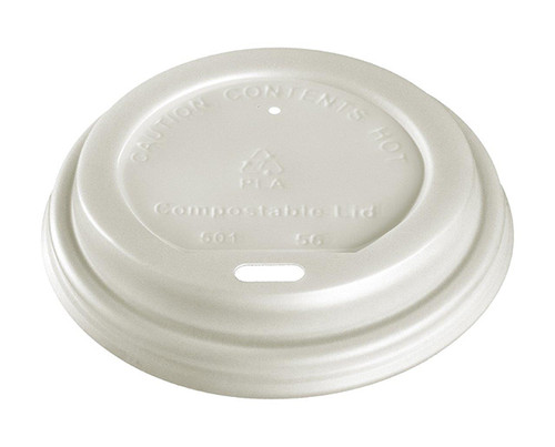 Unilid Domed Bio PLA Opaque 80mm Cups 1000/Ctn