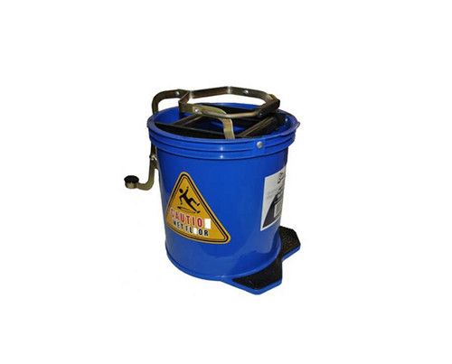 Vikan Plastic Foot Press Wringer Bucket - Green