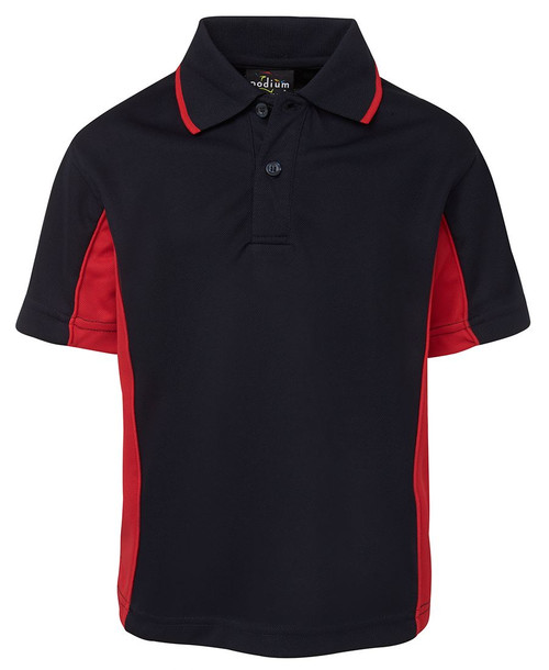 Kids Podium Contrast Polo