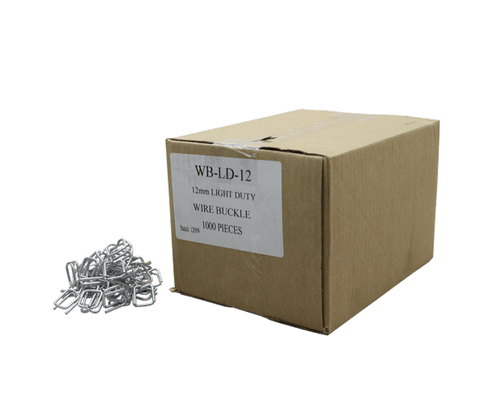 Wire Buckle Light Duty 1000/Box - 12mm