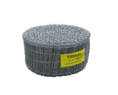 Wireties Galvanized 16g 1.6mm - 150mm - 2000/Bun