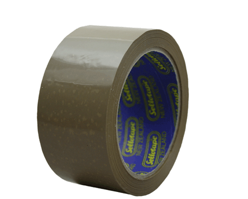 Vinyl Rubber Tape S1554 Tan 48mmx55m 36/Ctn