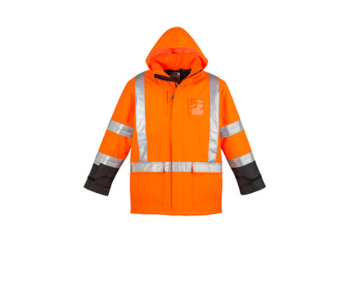 Mens Hi Vis Storm Quilted Lining Jacket
