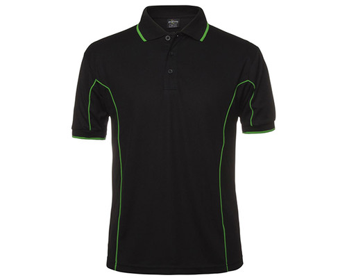 Earthwise Polo S/S (Emb WT/GN)