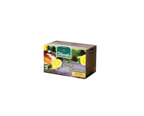 Dilmah Zesty Lemon Foiled Enveloped Free Tagged 20/Box