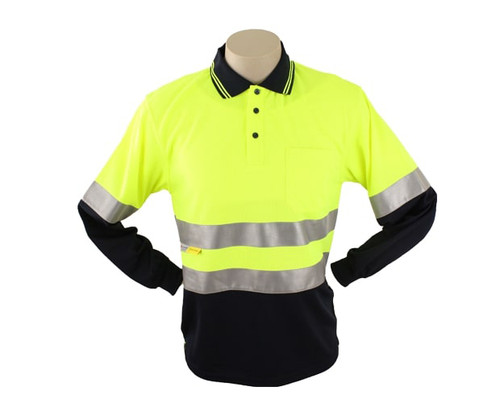 F&PHC HR2 R/Mat H/V Polo L/S D/N