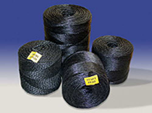 Poly Twine Lashing - Triple Black - 500m 4 in a Pack