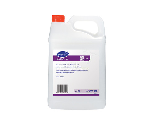 Shield Citrus Disinfectant 5L 2/Ctn
