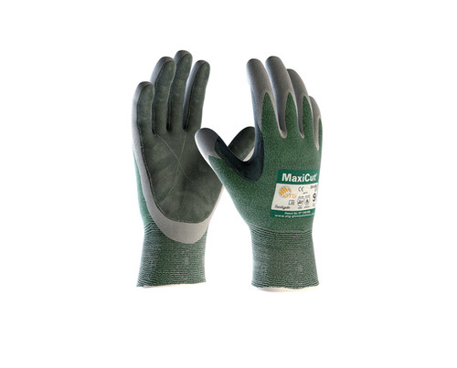 MaxiCut 3 Leather Palm Open Back Glove 12pr/Pk