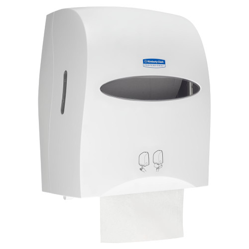 KCP Electronic Hard Roll Hand Towel Dispenser White 9960