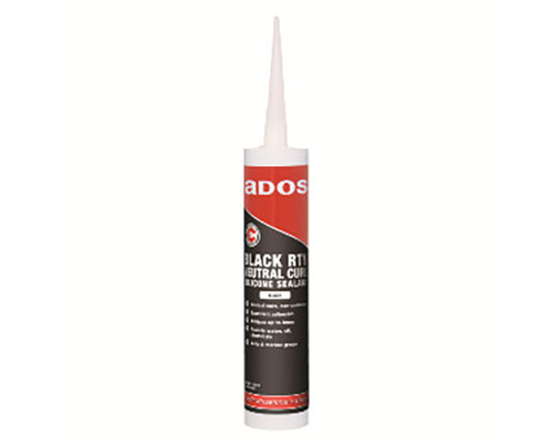 Ados Rtv Neutral Cure Silicone Sealant Black 6/ctn