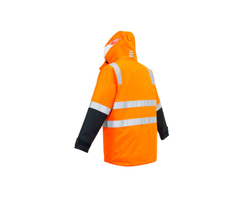 Jacket Syzmik Hi Vis 4 in 1 Rainwear