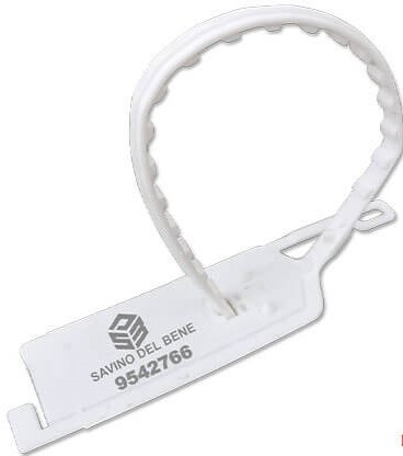 Cash Bag Seal W/Tear Line White Tags 1000/box