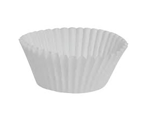 Gilmours White Muffin Cups Large 500ea/pk