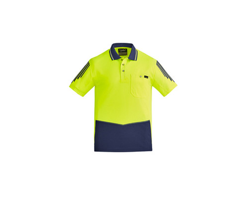 Polo Syzmik Hi Vis Flux S/S