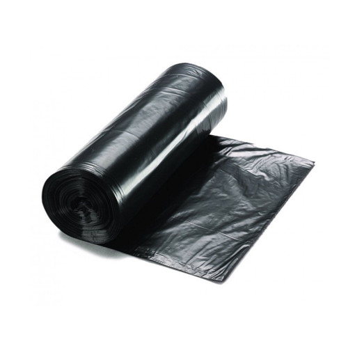 Poly Bag LD/LLDPE 50mu - Solid Black - 500mmx600mm
