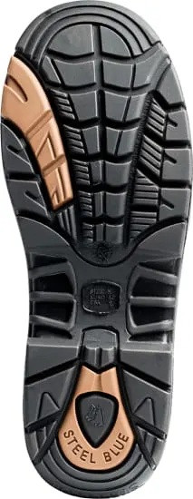 Steel Blue Argyle Zip Composite Safety Boot