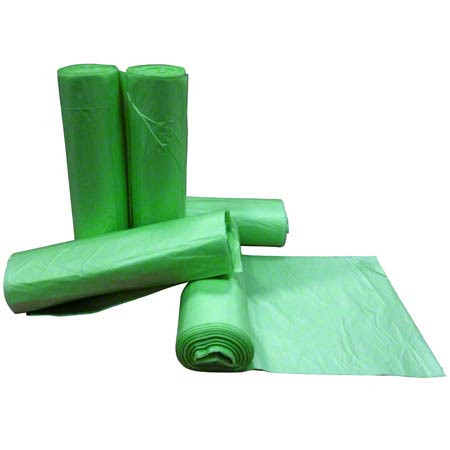 Poly Bag - Green Tint - 180x255mm 100/pk