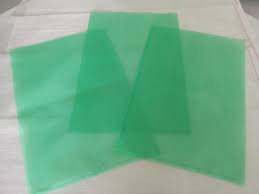 Poly Bag - Green Tint - 230x305mm 100/pk