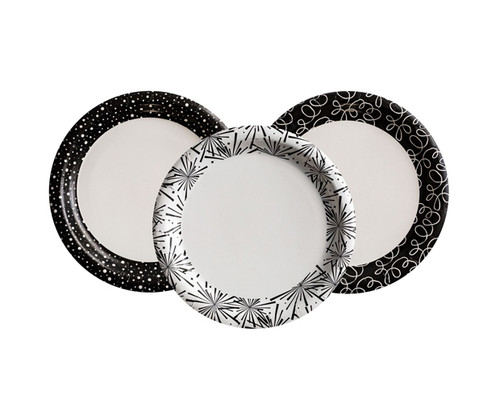 Plate Paper 230mm Fiesta 250pk 1000ctn