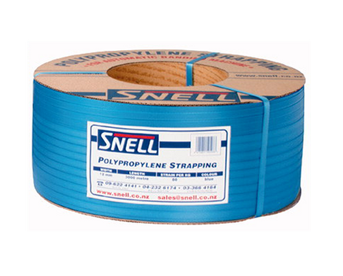 100% recycled Machine Strapping - Blue - 12mmX3000m