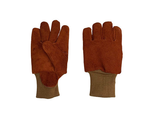 Leather Freezer Gloves Foam & Fleecy Lined - ONESIZE