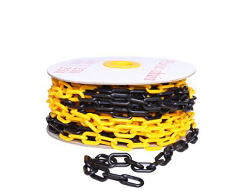 Safety Chain 8mm Plastic Yellow 25mtr/roll