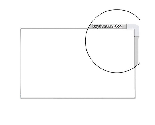 Boyd Visuals Lacquered Steel Whiteboard 400x600mm