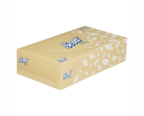 Scott Facial Tissue White 2 Ply 48 Packs/Ctn