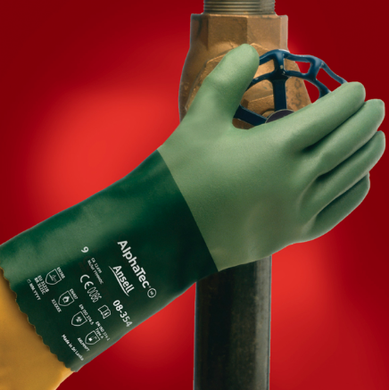 Ansell AlphaTec Glove Neoprene Gauntlet