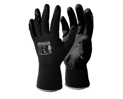 Armour Flat Nitrile Open Back Gloves