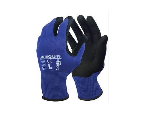 Armour Foam Nitrile Open Back Gloves