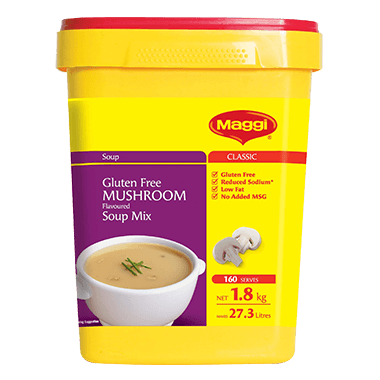 Maggi GF Mushroom Soup Mix 1.8kg