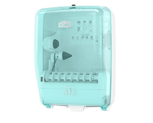 Tork Washstation Dispenser W6 White/Turquoise