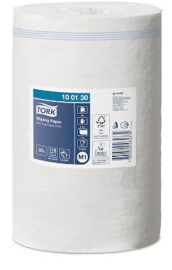 Tork 100130 Wiping Paper M1 1ply 120m 11/ctn