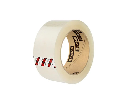 3M 371 Machine Tape Clear 48mmx1500m 6/Ctn