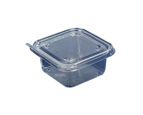 Tamper Proof Clear RPET SF200 120x120x55mm 300ml 250/Ctn